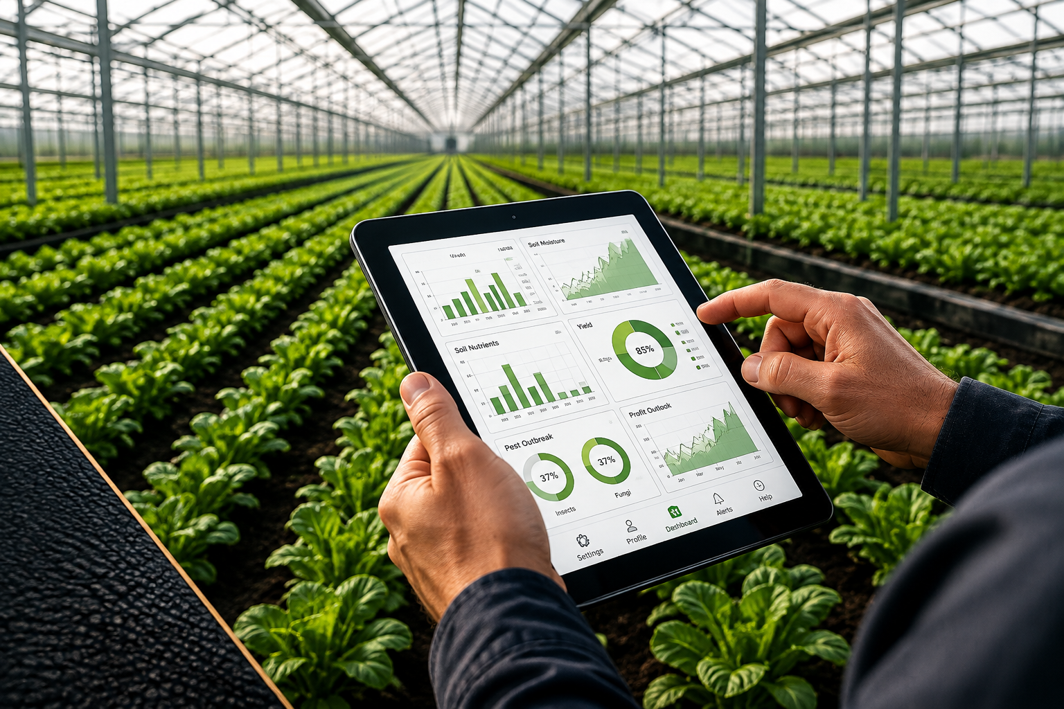Smart Farm AI case study: greenhouse digitization and operational transformation